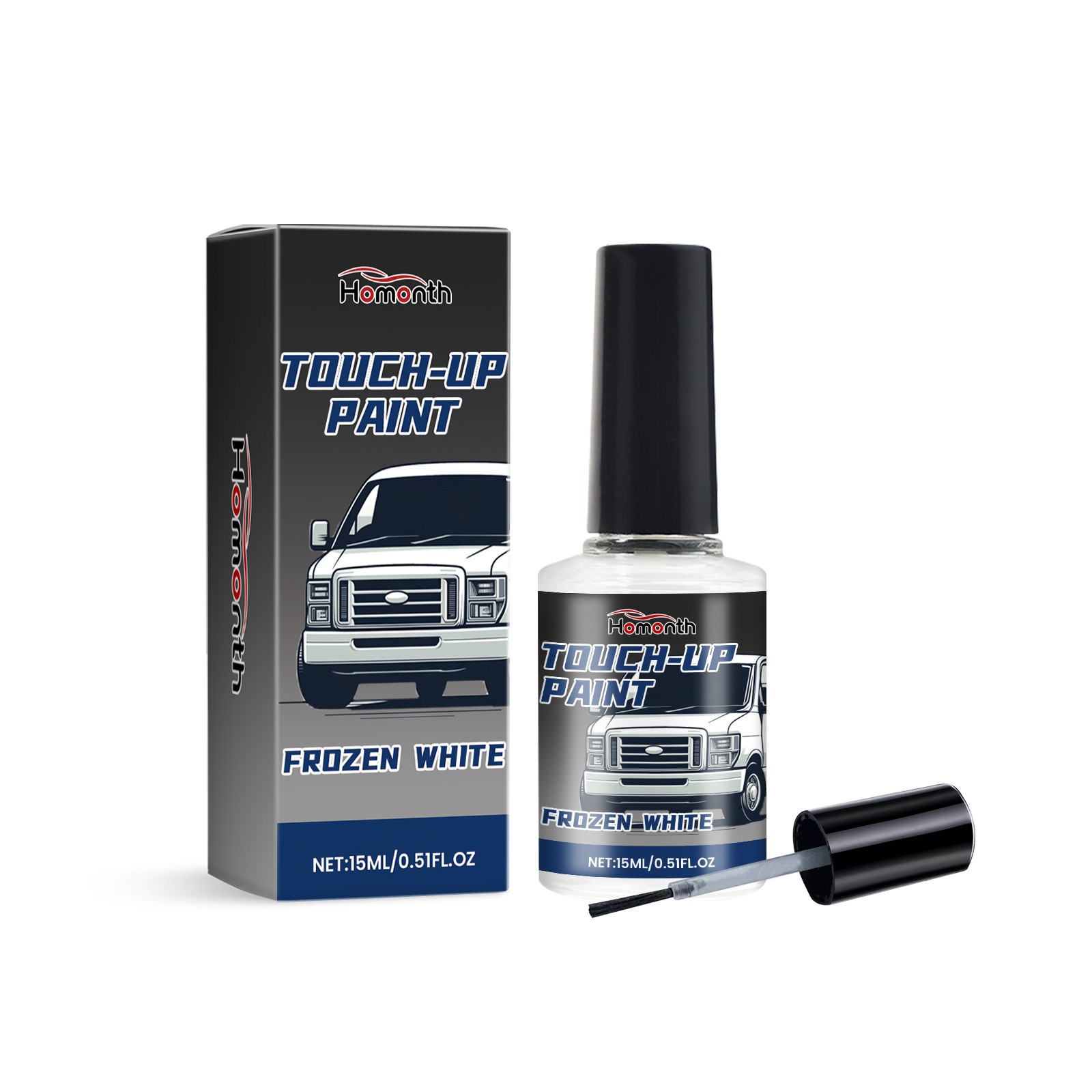 Car Touch Up Paint Pearl White Auto Scratch Repair Pen Chip Restorer