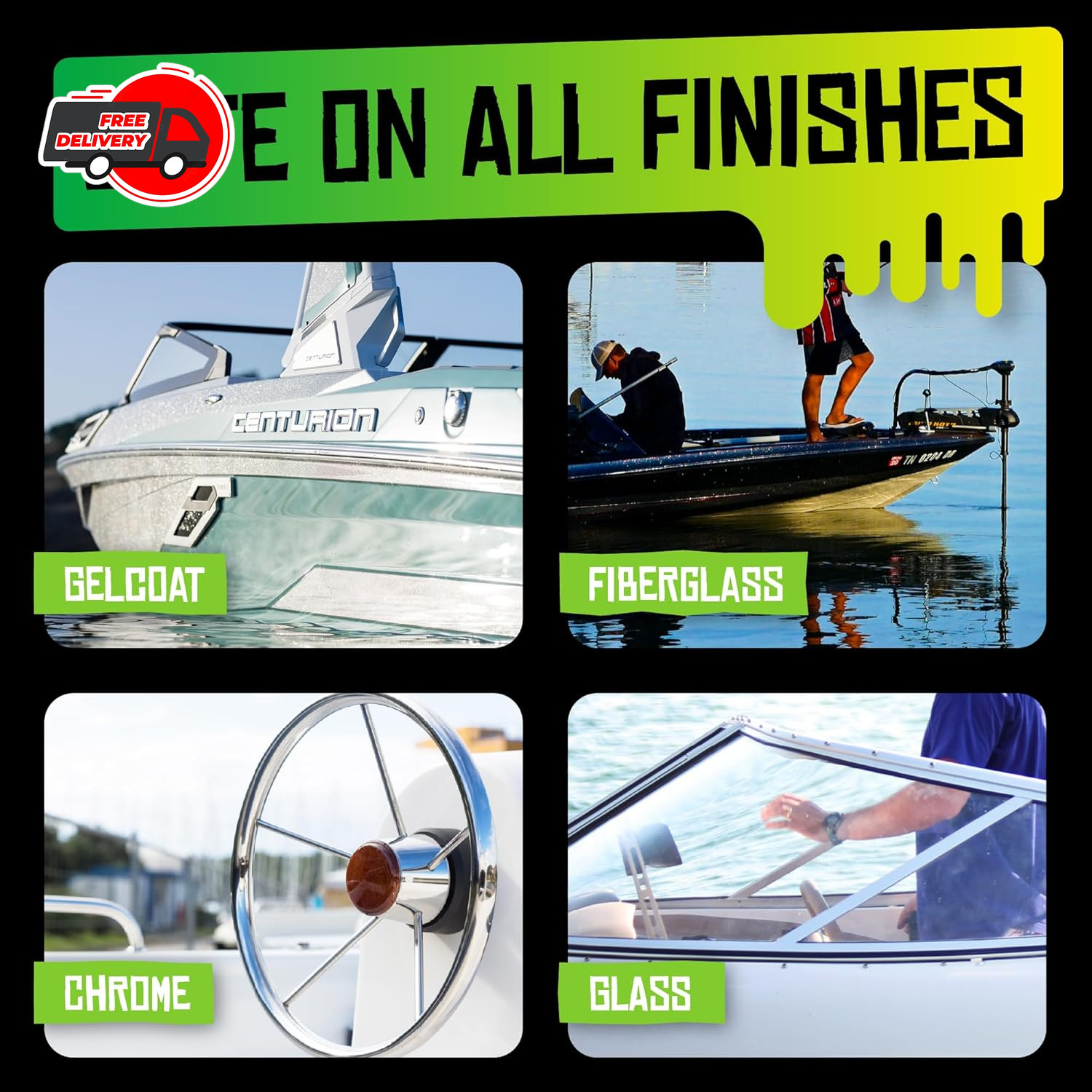 Boat Juice 2In1 Exterior Boat Cleaner & Protectant Spray | Water Spot