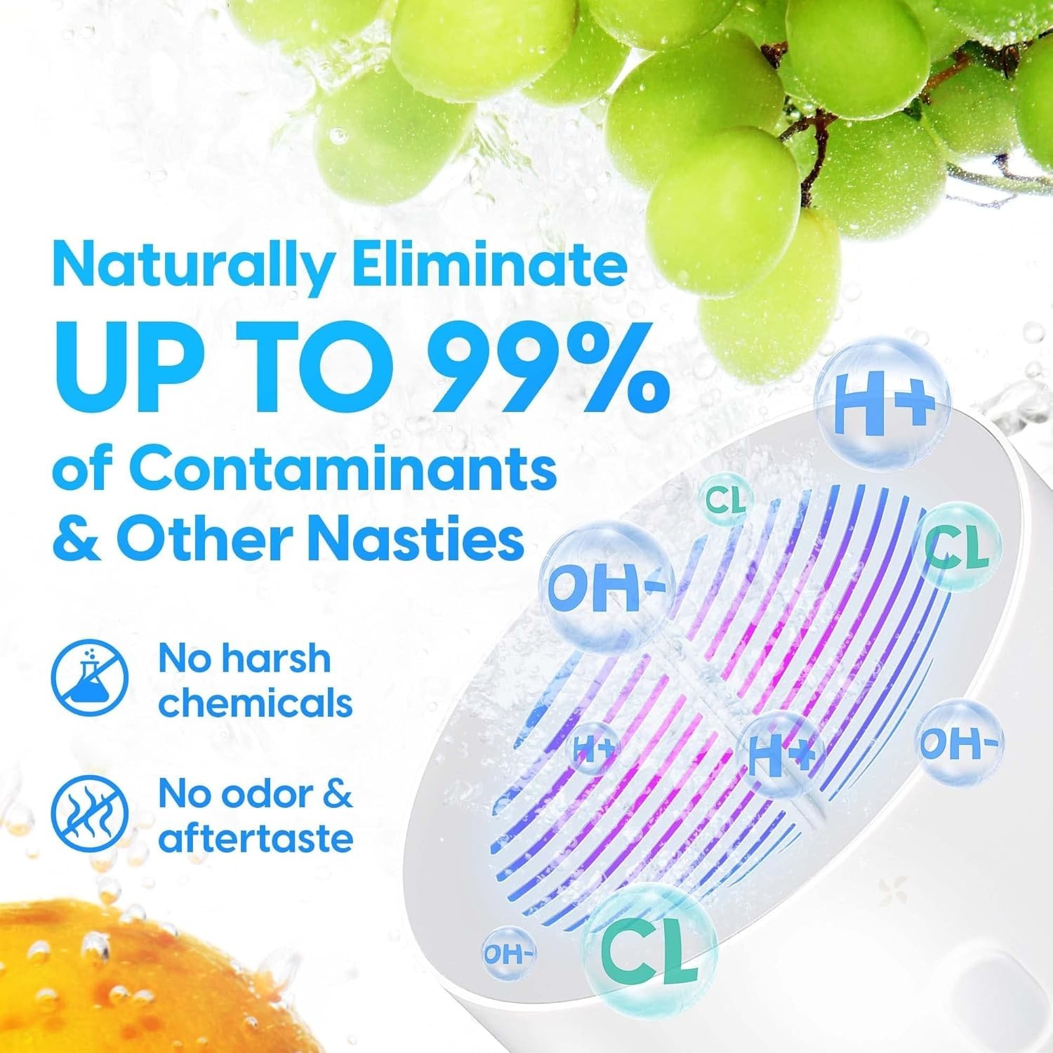 Fruit and Vegetable Washing Machine, 1- , Fruit Cleaner Device That Cleans Fr…
