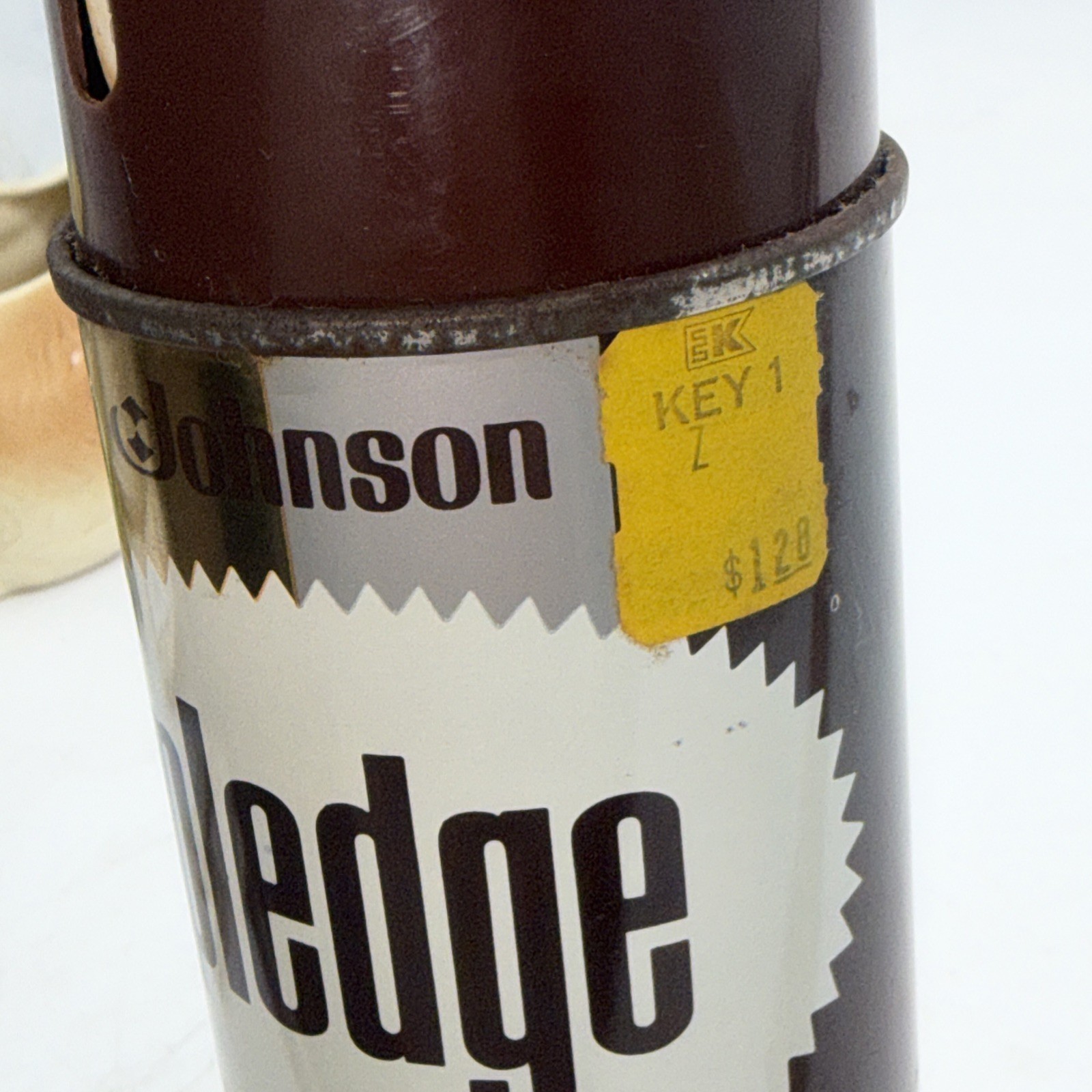 Rare Original Pledge Dusting Wax Aerosol Spray Can No UPC Code 14 Oz. Movie Prop
