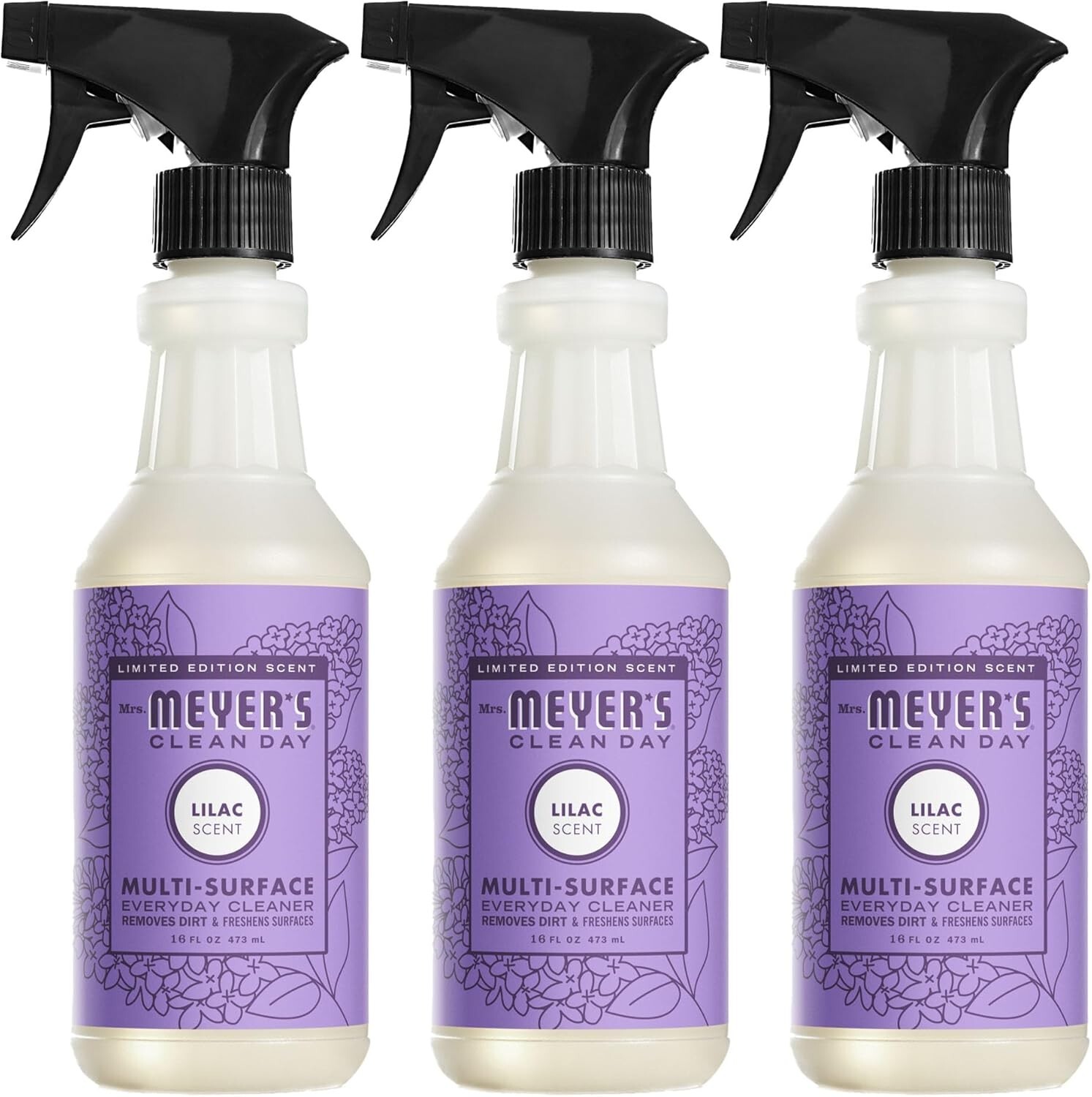 Mrs. Meyers LILAC Scent Multi-Surface Everyday Cleaner 16 Oz. – U Choose Pack