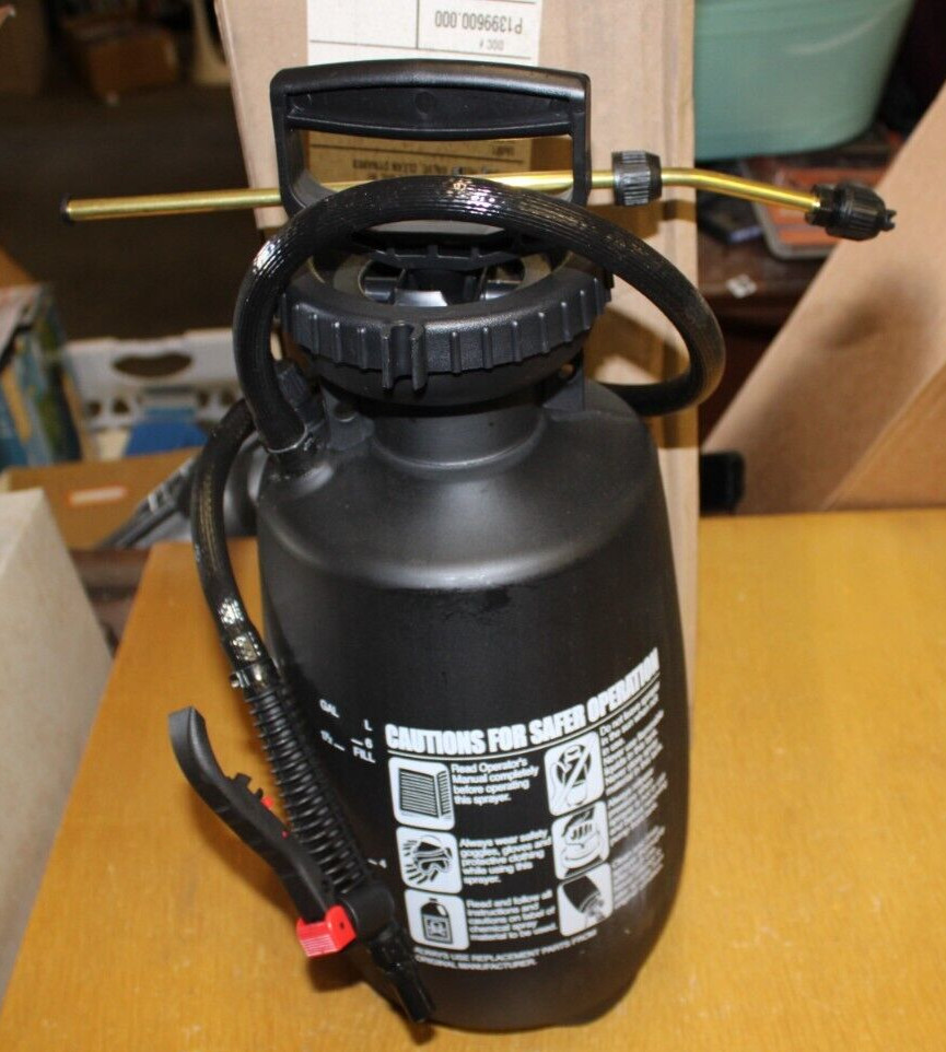 NEW CLEAN DYNAMIX 12013195 CDX 2 GAL CARPET CLEANING SPRAYER 12″ BRASS EX VITON