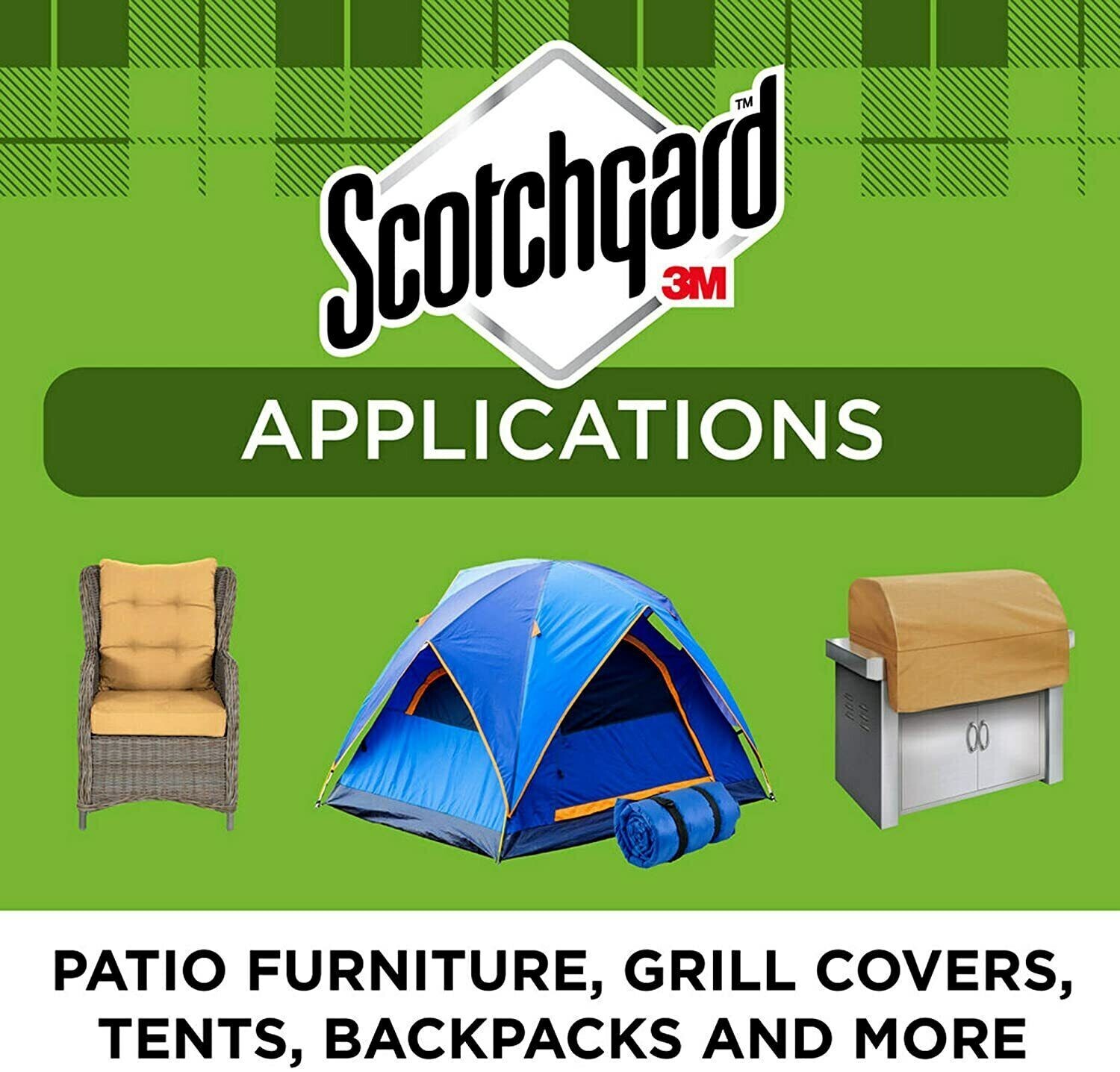 3M Scotchgard Fabric Leather Gears HEAVY DUTY OUTDOOR WATER SHIELD 10oz