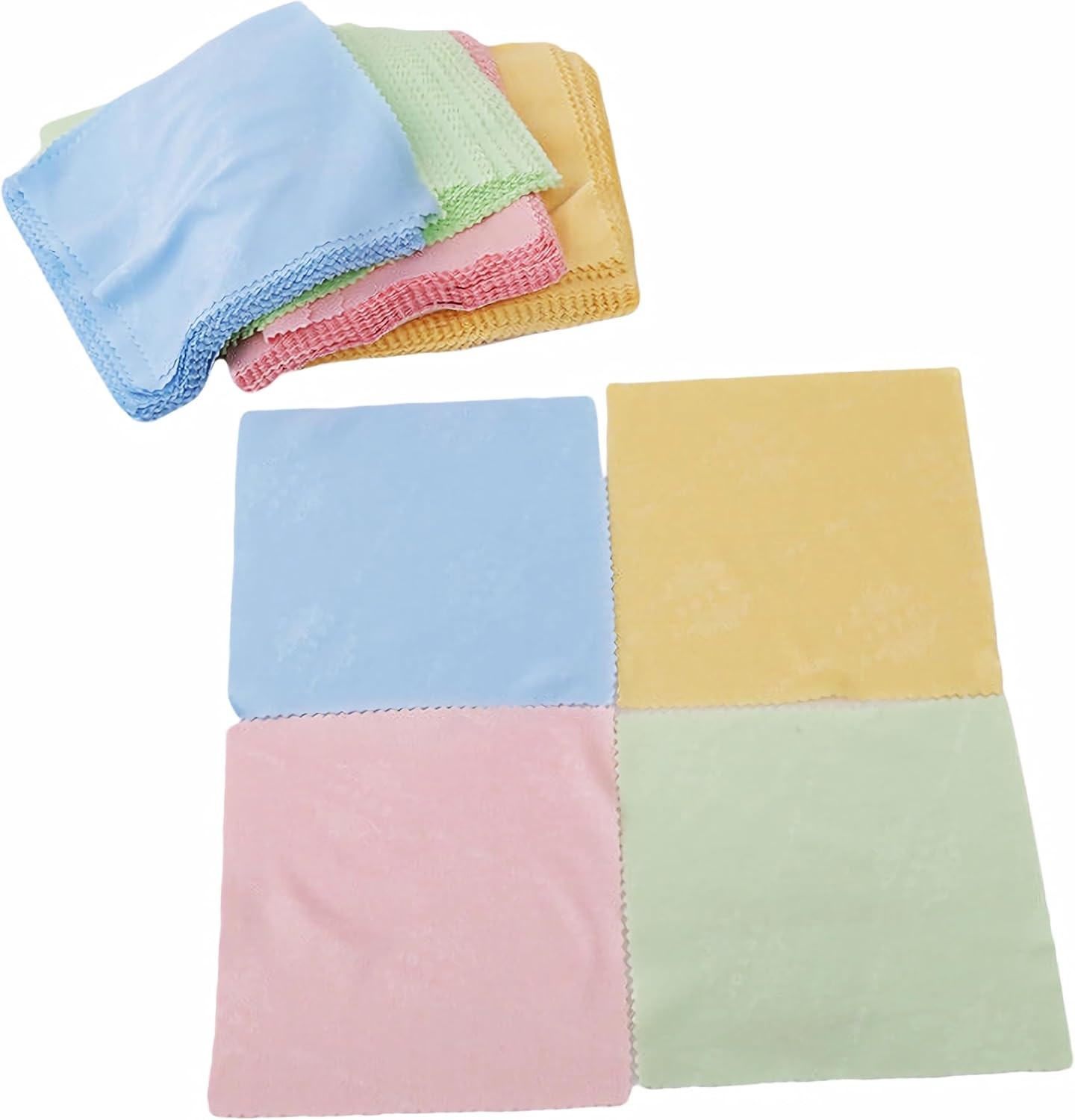 Microfiber Glasses Cleaning Cloth Fiber Material for Wiping Glasses Cera