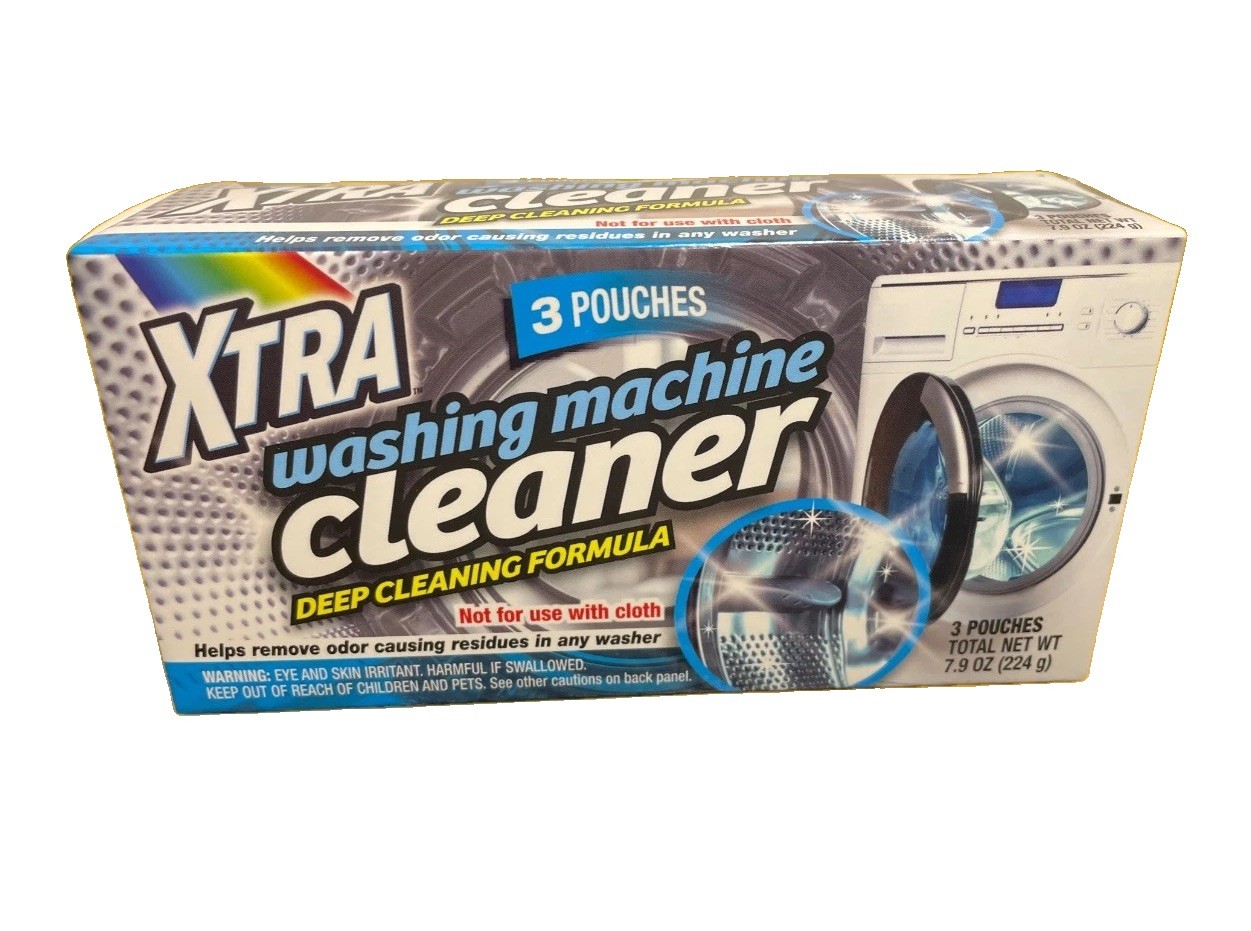 Xtra Washing Machine Cleaner Deep Cleaning Formula New Free Shipping