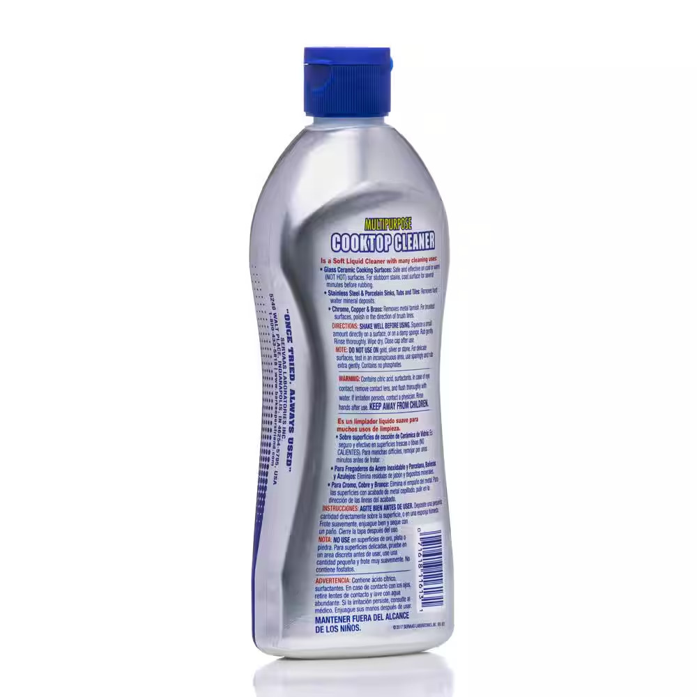 Cooktop Cleaner 13 oz Glass Ceramic Stove Top Cleaning Cream Polish
