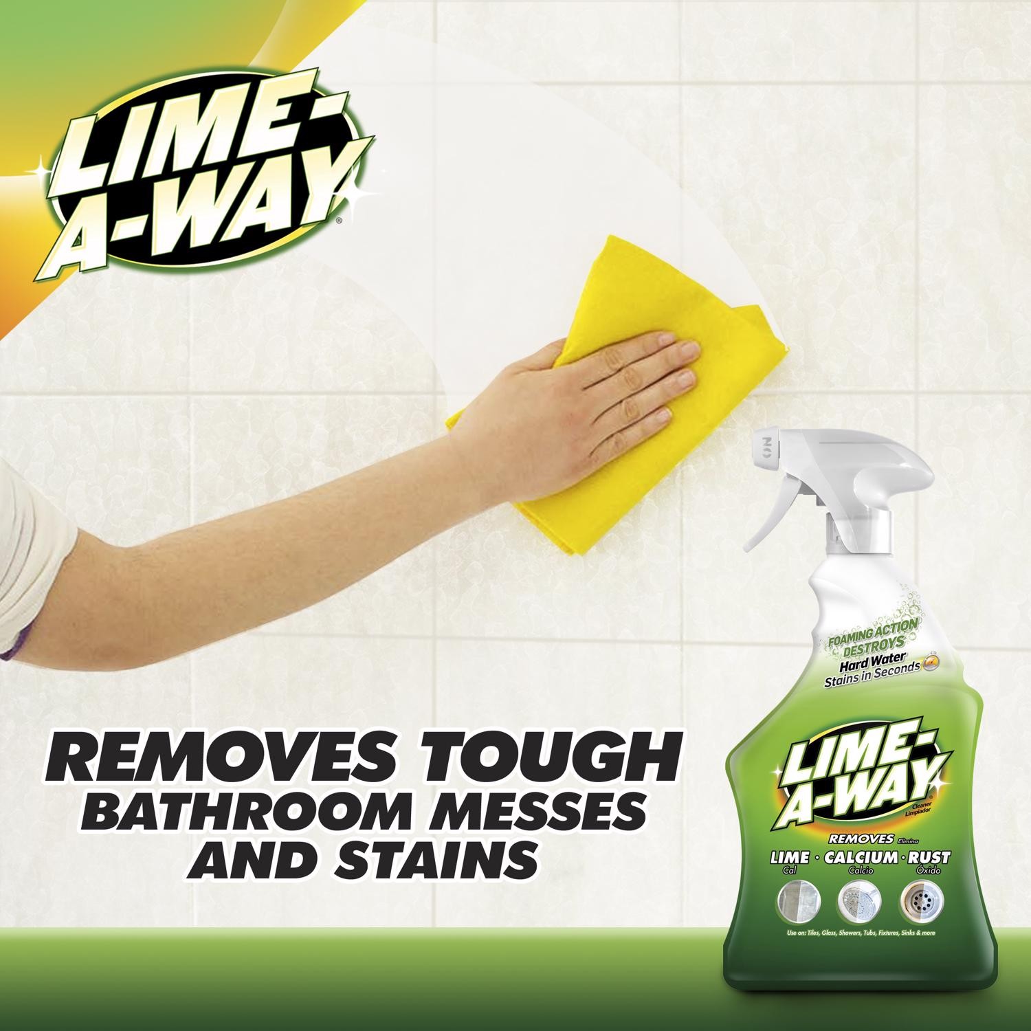 Lime-A-Way 5170087103 Fresh Scent Cleaner and Polish Liquid 22 oz. (Pack of 6)