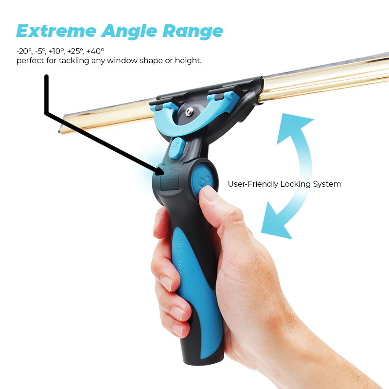 Moerman Excelerator 2.0 Brass Channel Squeegee Complete
