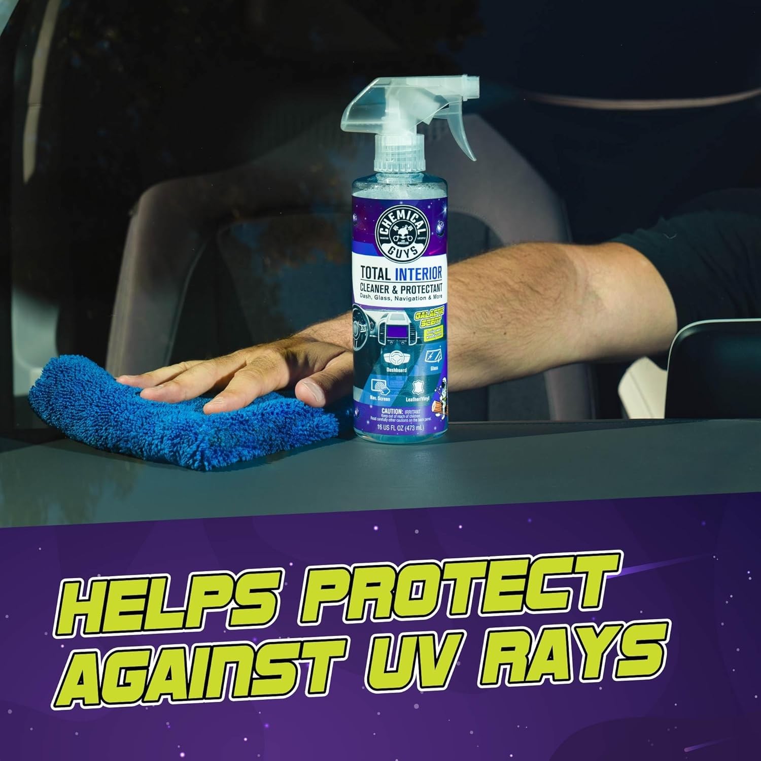 Chemical Guys Total Interior Cleaner & Protectant – (16 oz) All-in-One Car Inter