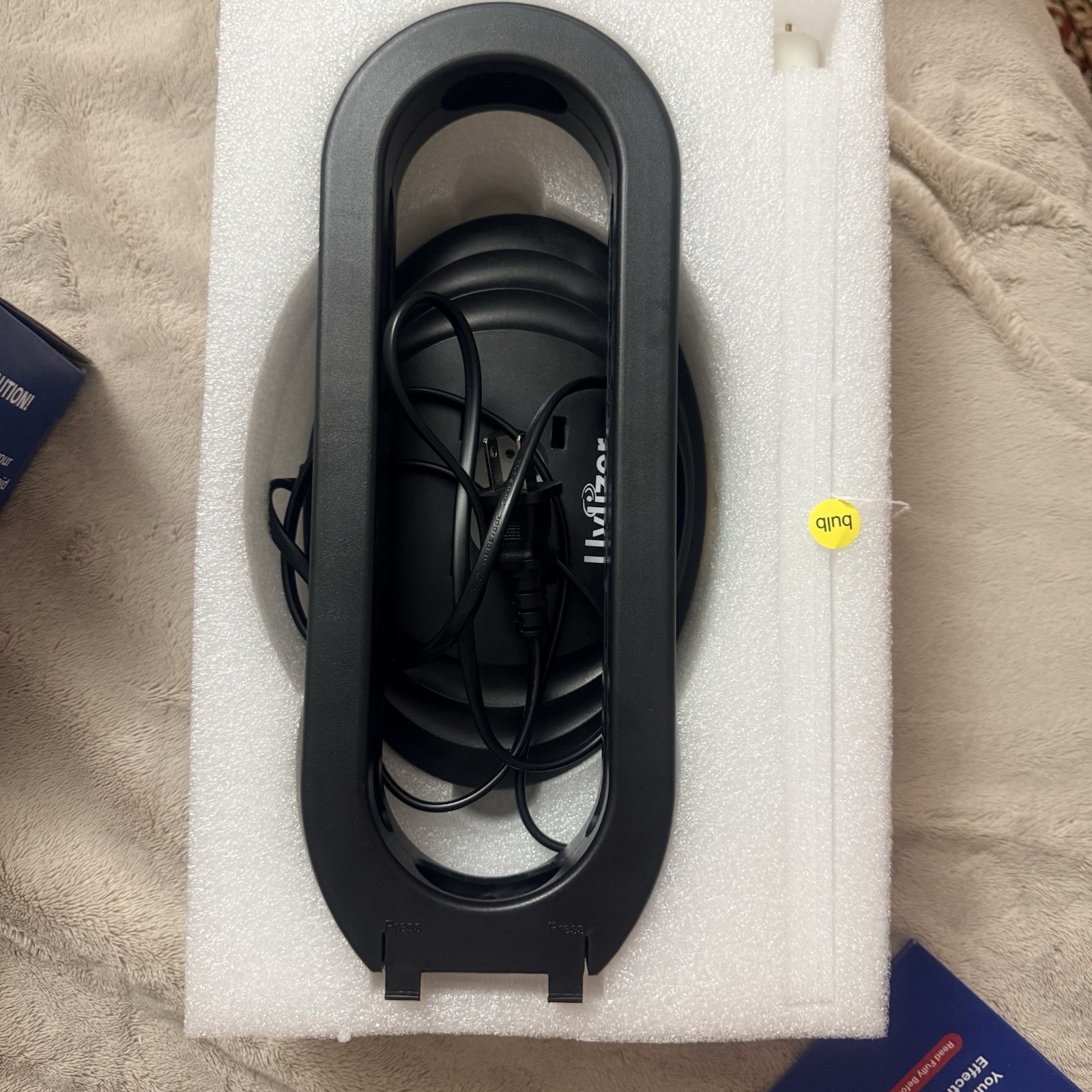 Uvlizer UV0254 Home UV Disinfection Device 100-250 Sq Ft Remote Timer Safety