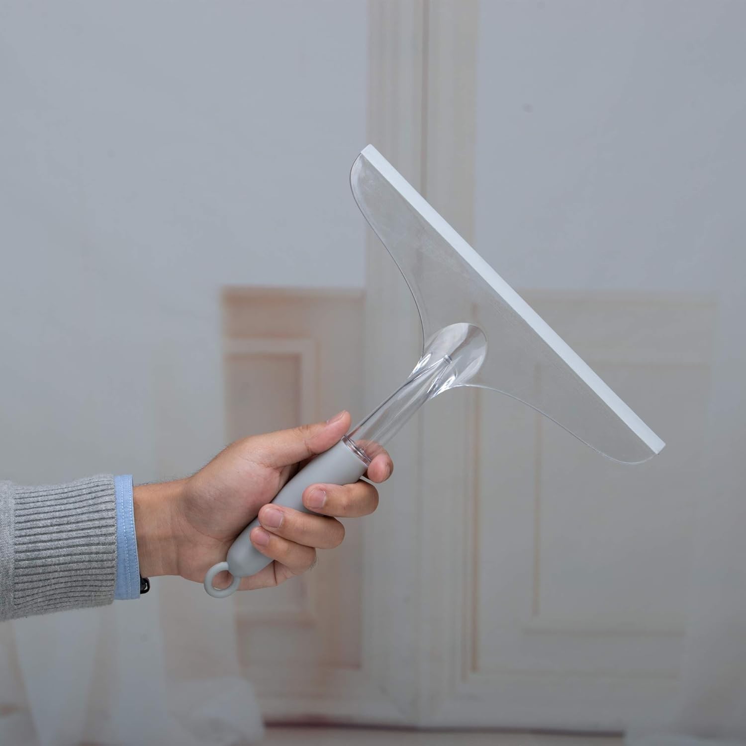 Limpiador De Ducha Para Puertas De Cristal De Ducha De Bano, Limpiacristales De