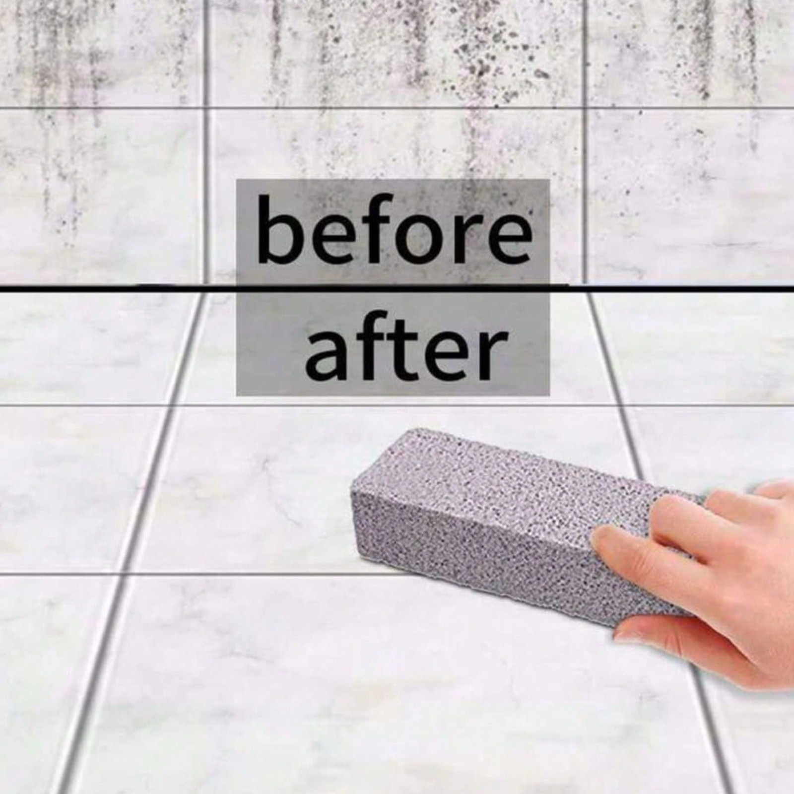 6/3/1pcs Floating Stone Cleaning Brush Heavy Duty Kitchen Bathroom Stain Remover