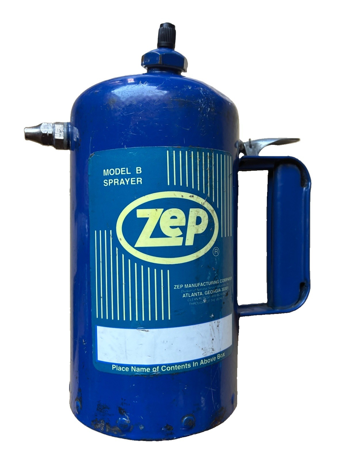 Zep Model B Heavy-Duty Steel Solvent Sprayer 32 oz Portable Air Sprayer Steel