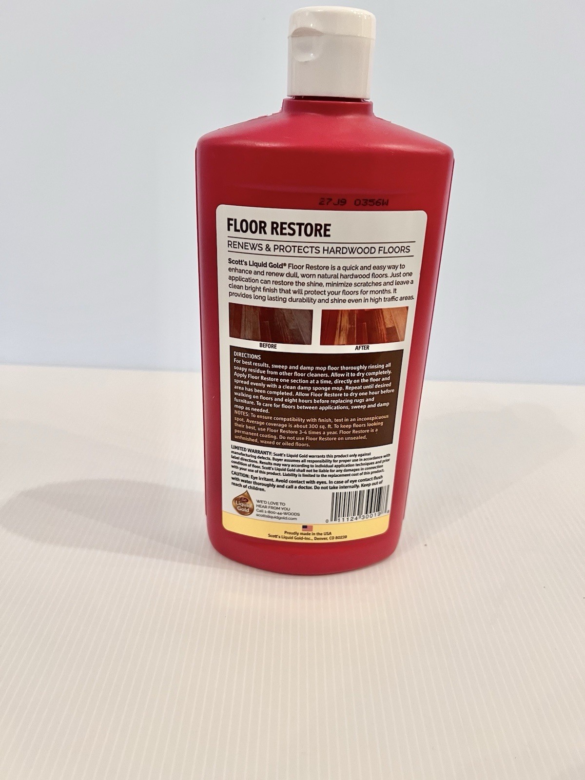 (1) Scott’s Liquid Gold Restore Renews Protects Hardwood Floors NEW Sealed