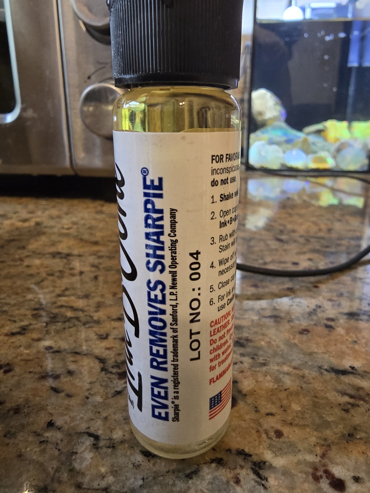 1 Fl. Oz Ink B Gone Industrial Ink Stain Marker Remover -wow!!