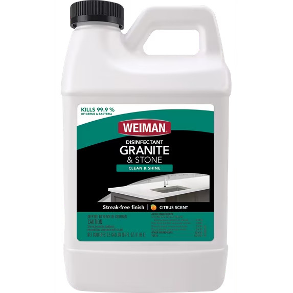 Weiman Granite Cleaner and Polish Refill – 64 fl oz