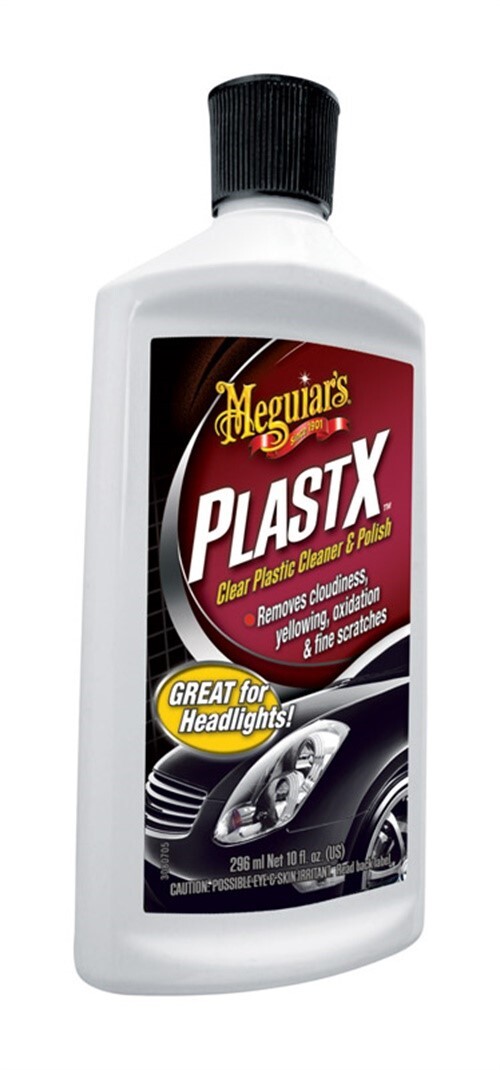 Meguiar’s G12310 PlastX Plastic Cleaner and Polish Liquid 10 fl. oz.