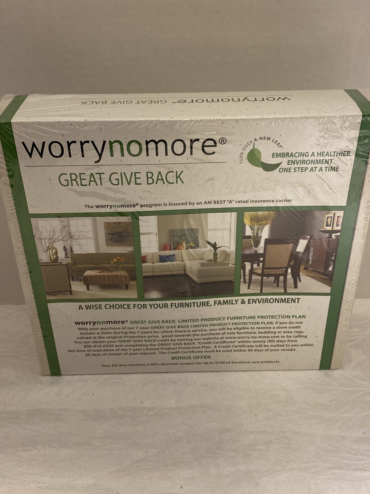 Worry No More Uniters Furniture Care Leather Pack New