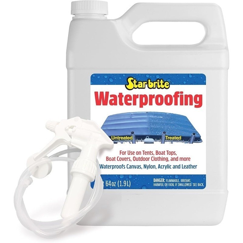 Waterproof Fabric Protector Outdoor Covers Boats Tents Backpacks UV Stain Shield