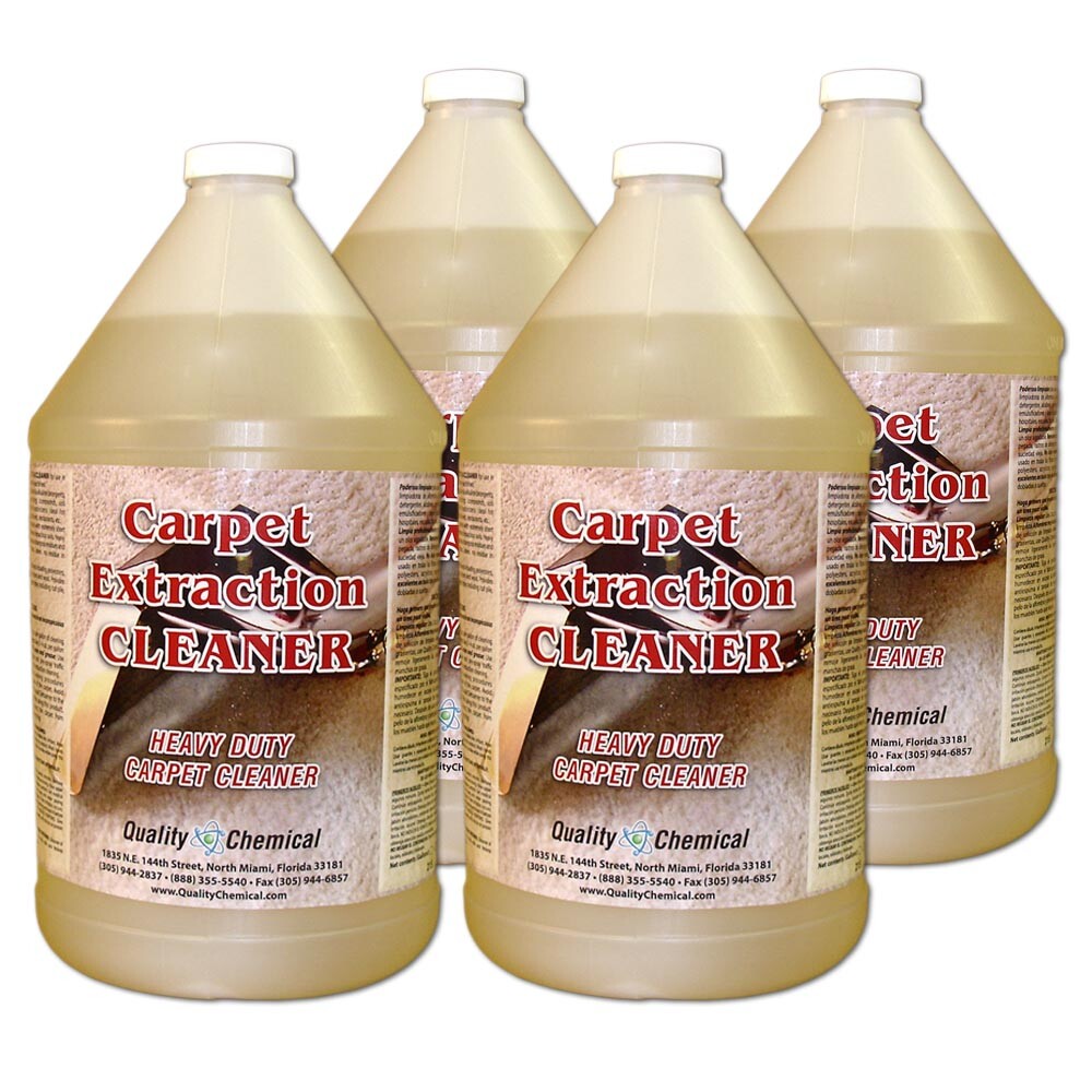 Commercial Carpet Extraction Cleaner and Shampoo – 4 gallon case