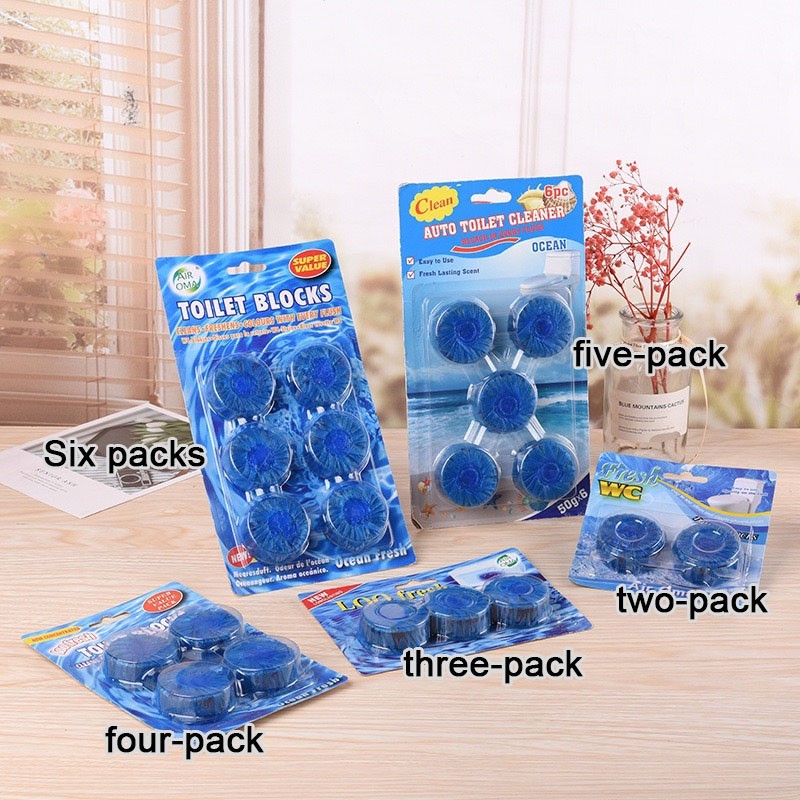 Toilet Cleaning Tablets – Deep Stain Removal&Long-Lasting Freshness,Ocean Fresh