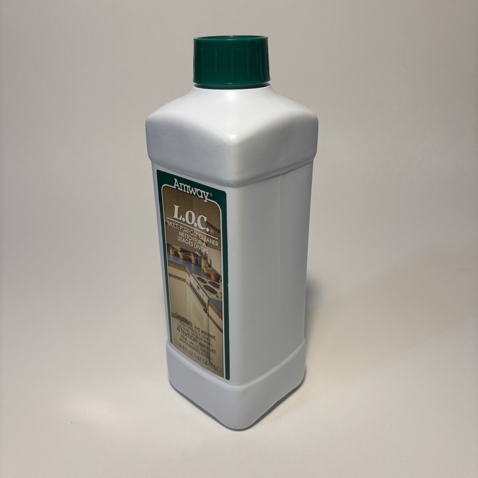 NOS Vintage 1994 Amway LOC Liquid Organic Cleaner 33.8 Oz
