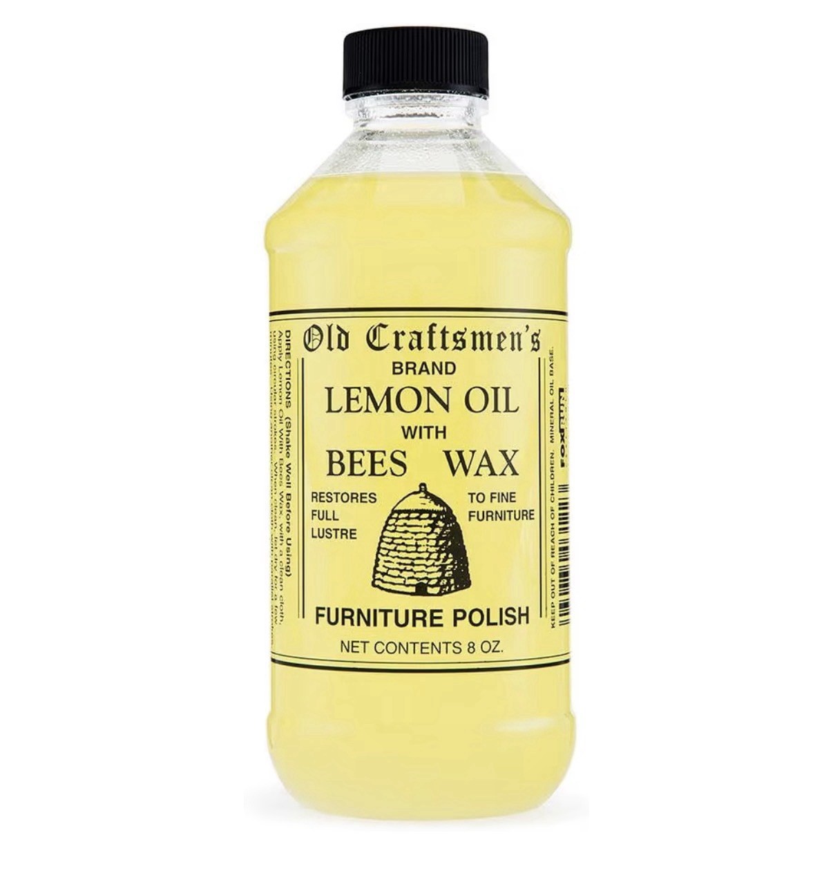 Old Craftsmen’s Lemon Oil with Bees Wax Wood Furniture Polish 8oz