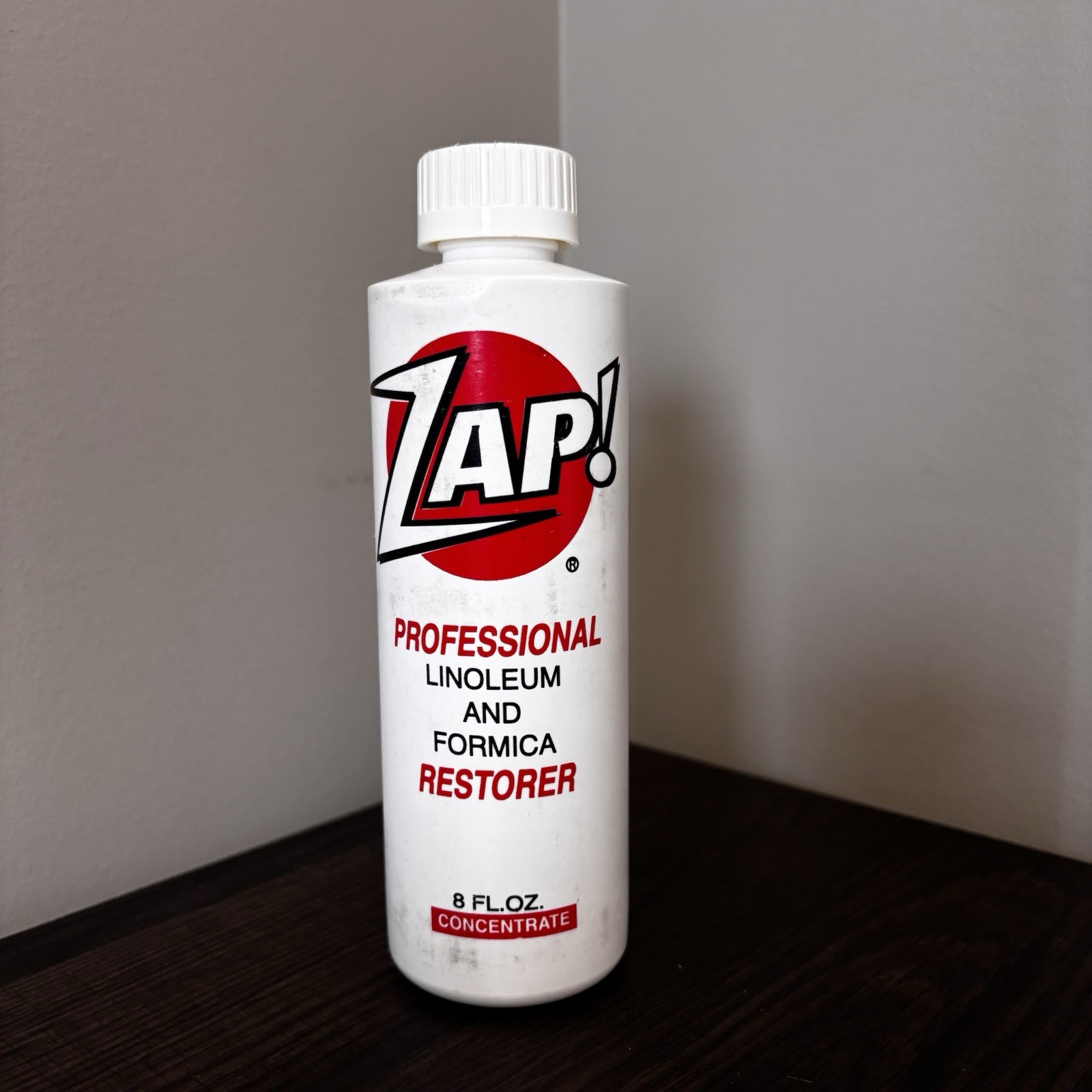 ZAP! ‎Professional Cleaner Restorer Linoleum Formica 12oz. Sealed