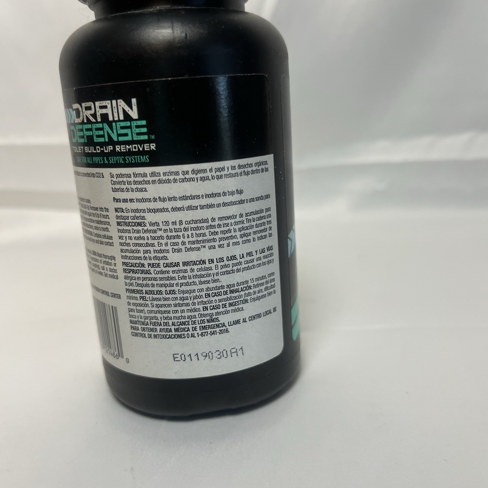 Drain Defense Enzymatic Drain Cleaner Powder – 20 Ounces – Safe for Pipe