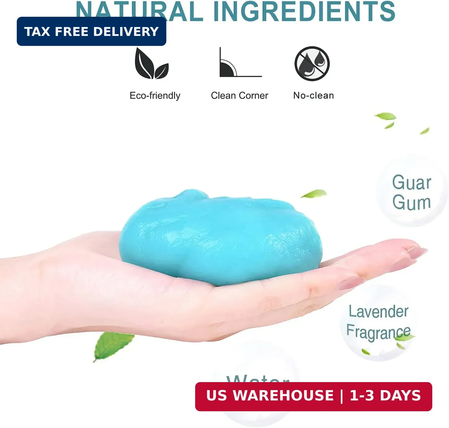 Cleaning Gel for Car Detailing Putty Car Vent Cleaner Goo Cleaning Putty Gel Aut
