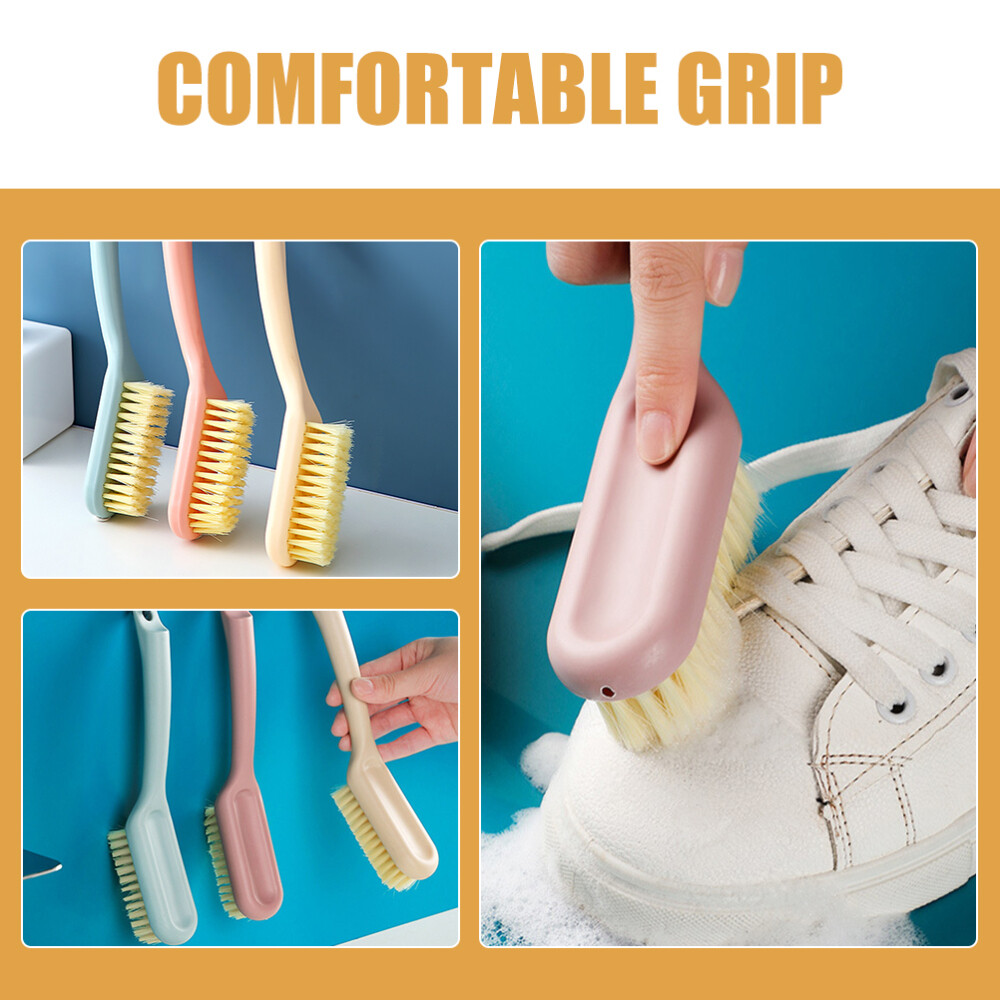 3PCS Shoe Brush Shoe Cleaning Brushes Scrub Brushes Multipurpose Brushes