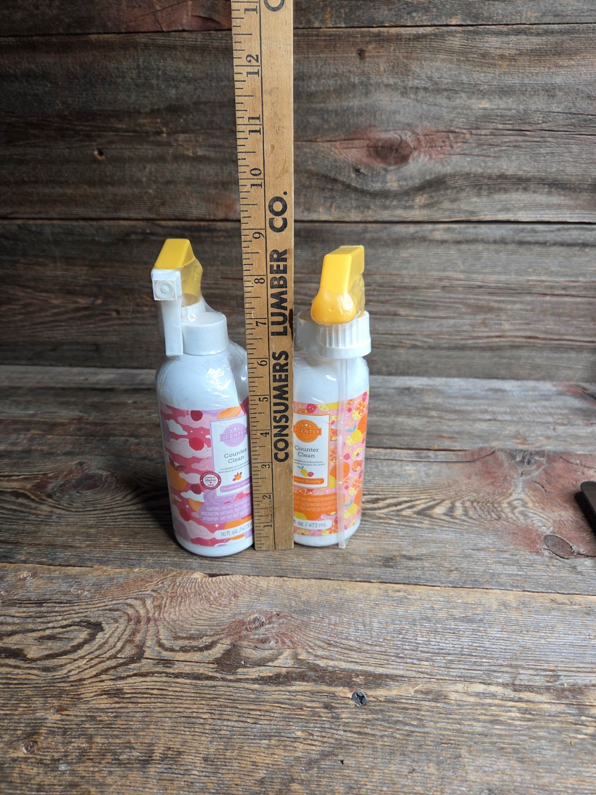 Scentsy Counter Cleaner Spray 16 fl oz- Cloudberry Dreams/Feelin’ Punchy New (2)