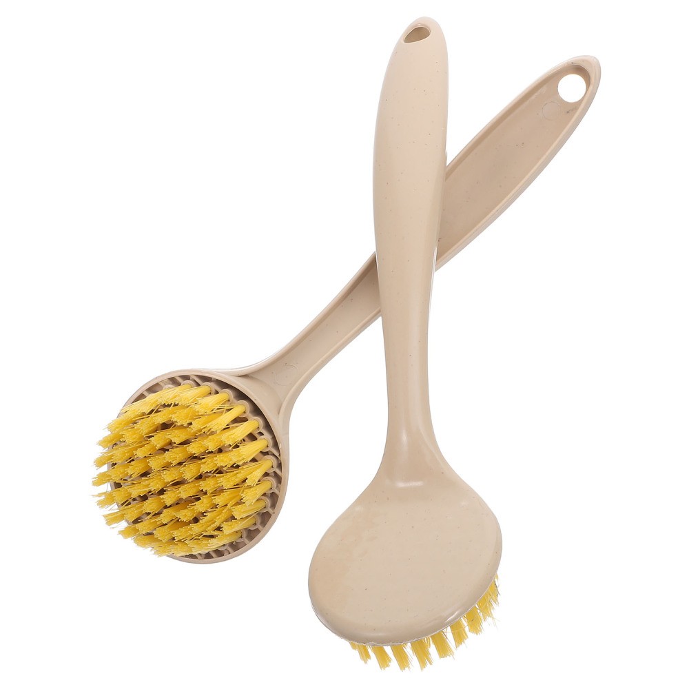 2 Pcs Cleaning Tools for Housekeeping Dishwashing Brush with Handle