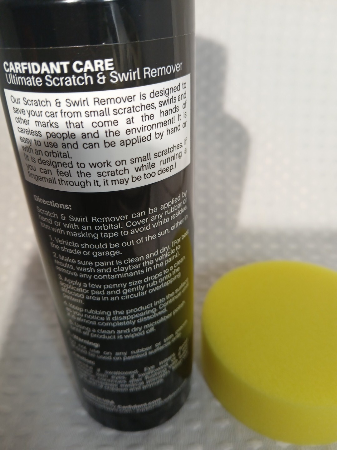 Black Car Scratch Remover – Ultimate and Swirl for Dark Paints – Solvent & Pa…