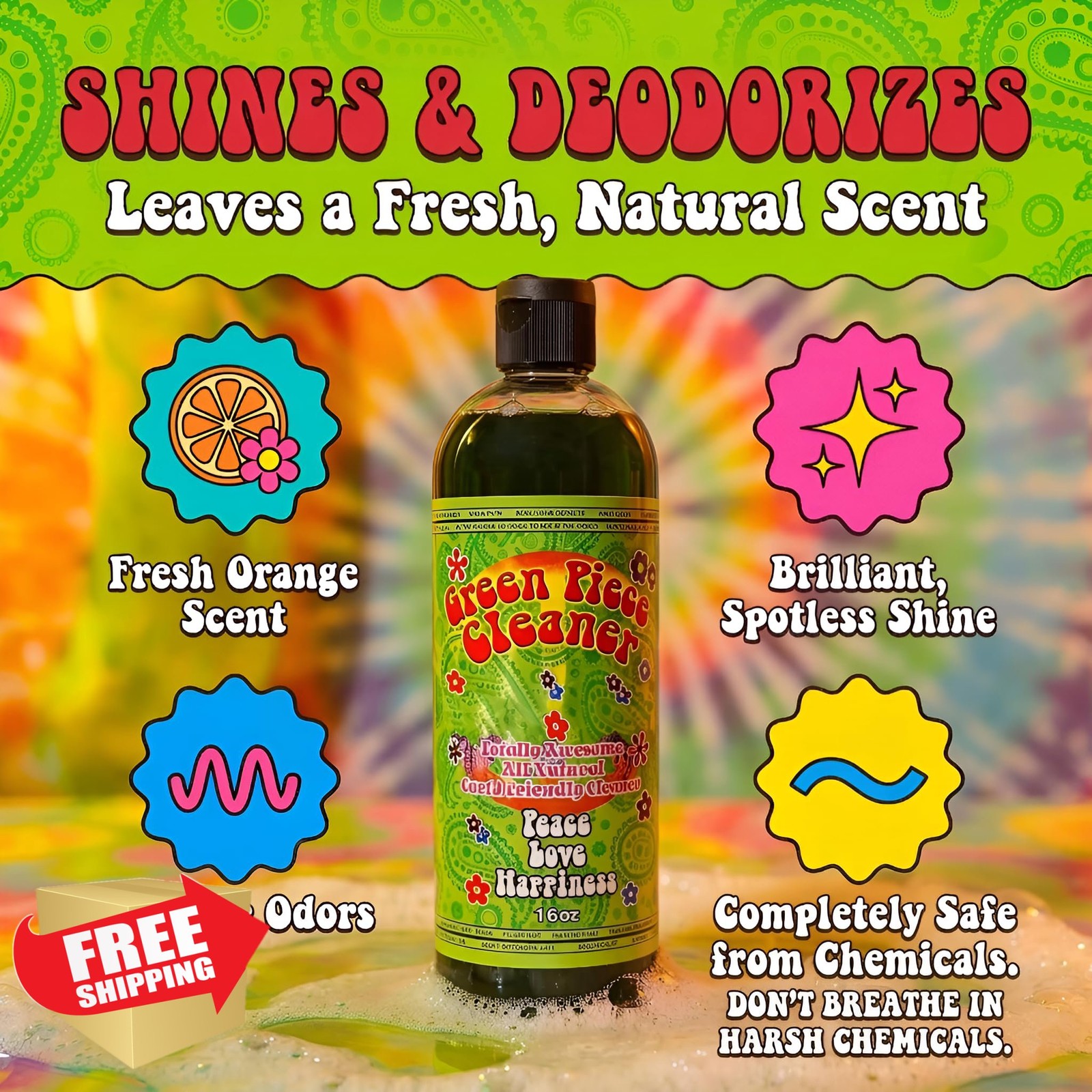Green Piece 16 Fl Oz (Pack of 2) cleaner