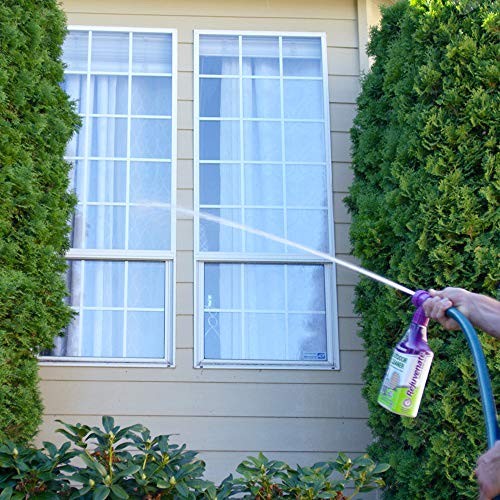 Rejuvenate Outdoor Window Spray And Rinse Cleaner With Hose End Adapte
