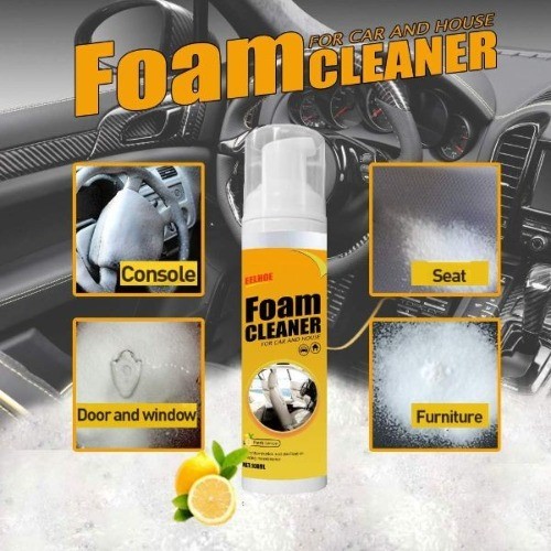 2Pcs Multipurpose Foam Cleaner Spray 100ml, Foam Cleaner for car and 2 Pcs