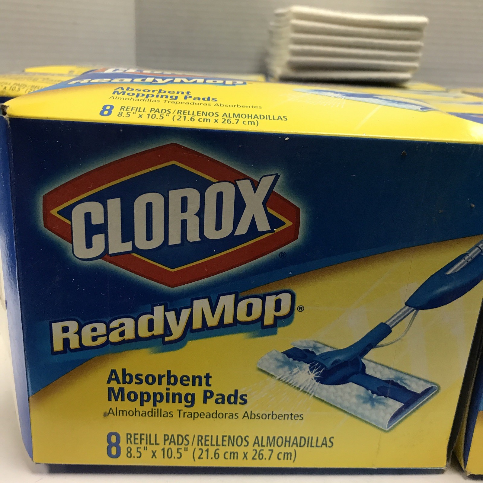Clorox Ready Mop Absorbent Mopping Pads Refill 11 Boxes Plus 6 Single Total 94