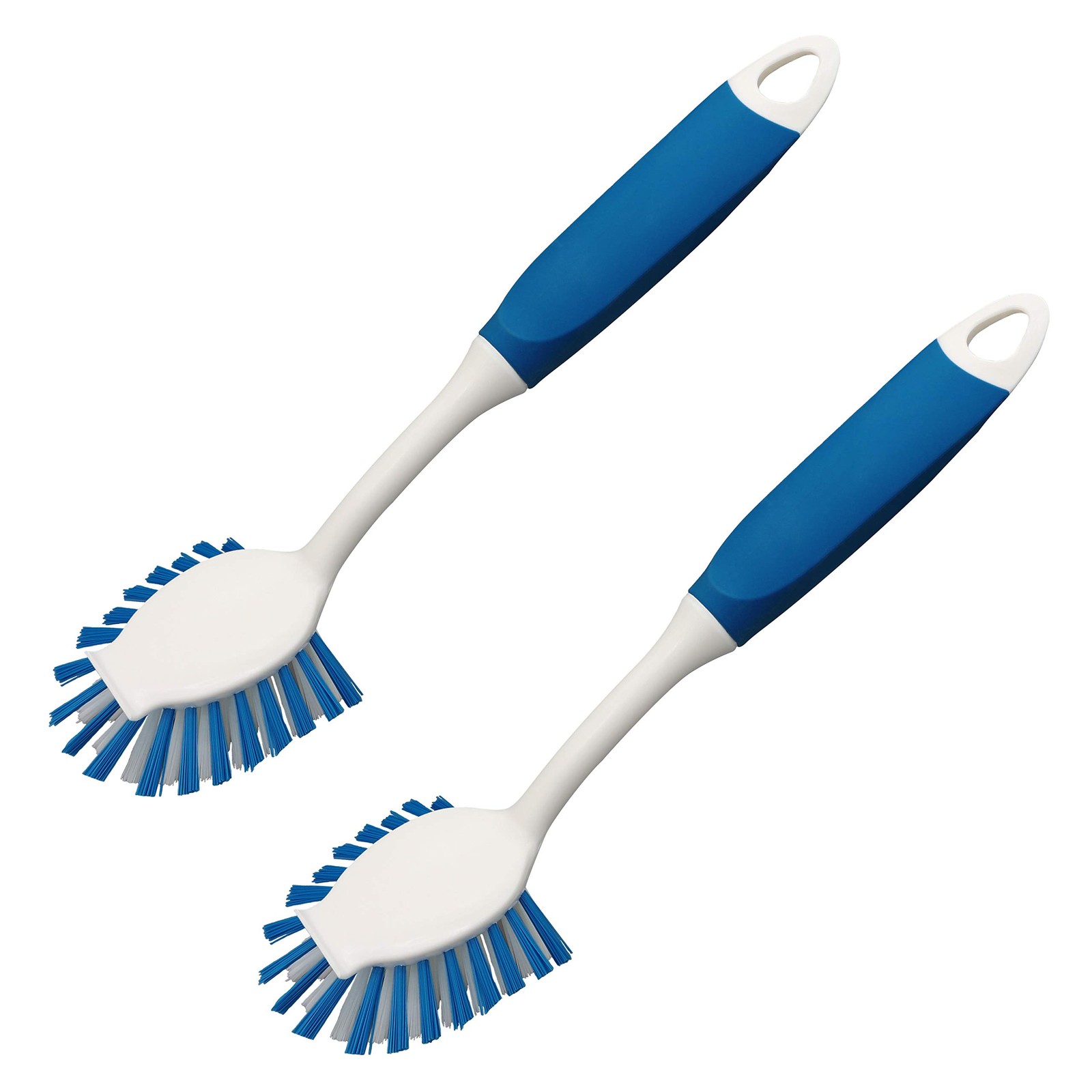 2pack Dish Brush With Handle Kitchen Dish Scrubber Dishwashing Brush For Cleanin