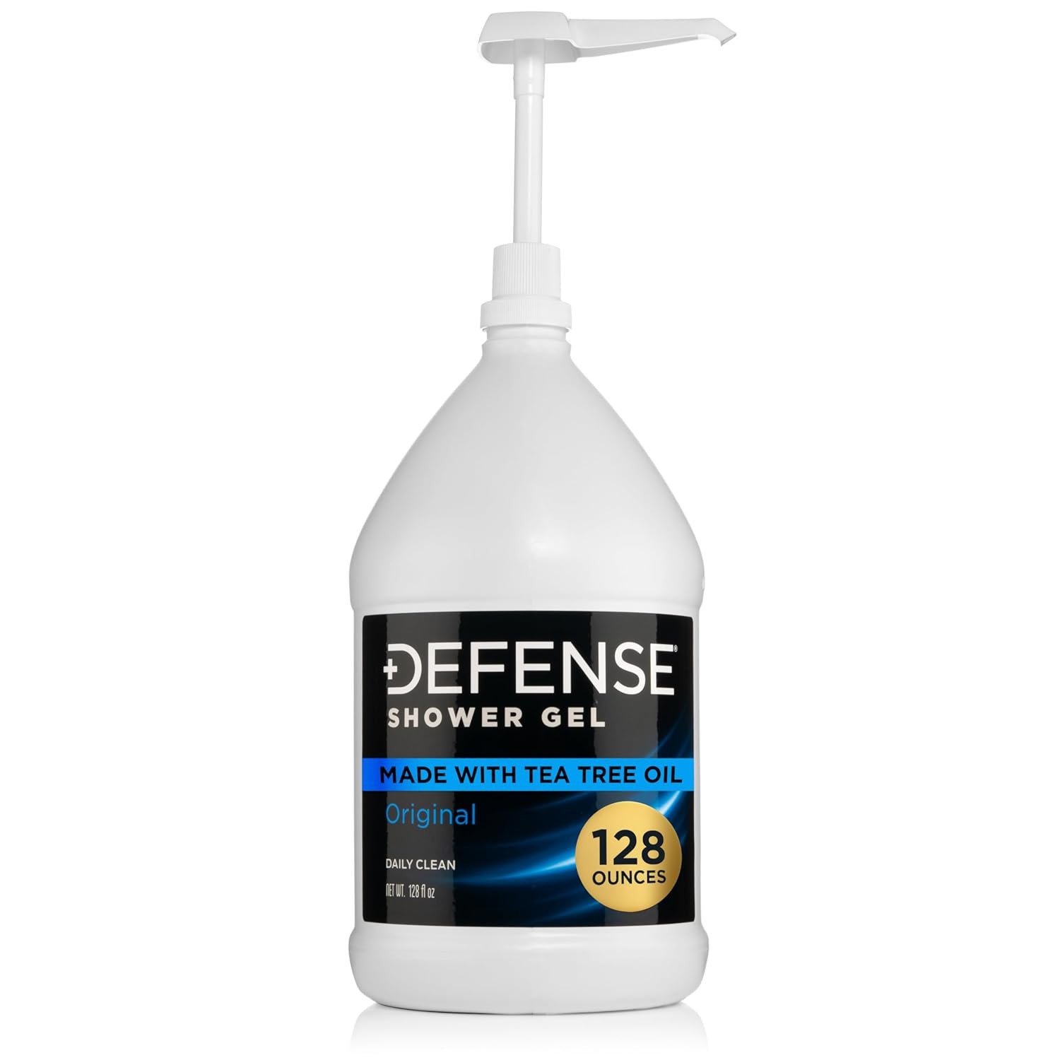 Defense Soap Tea Tree Body Wash Shower Gel 1 Gallon (128 Fl Oz) | Organic Tea