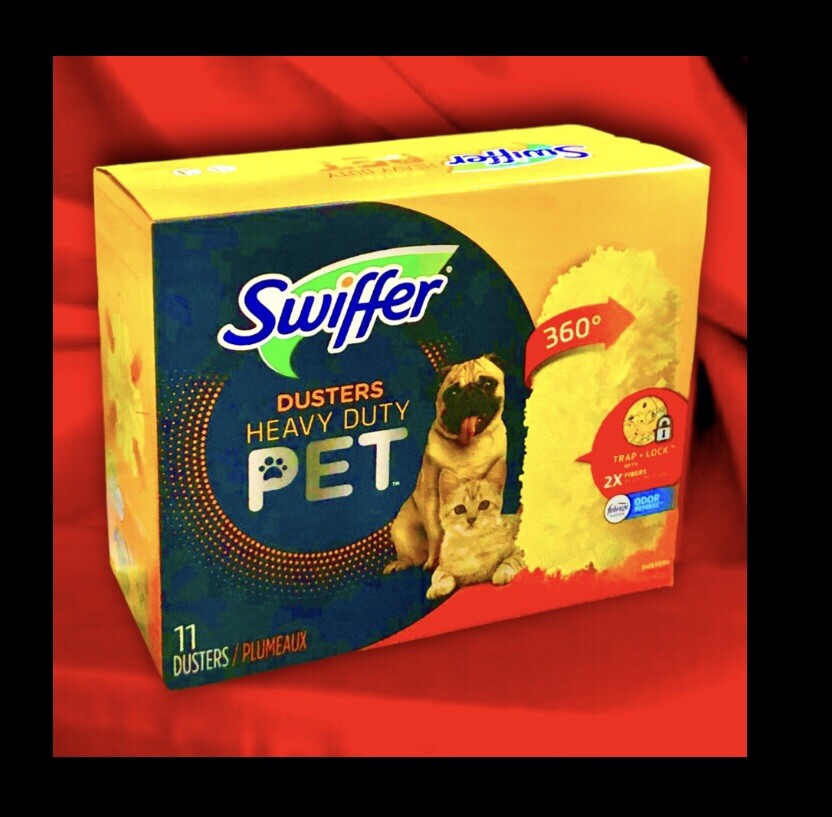 11ct Swiffer 360° Dusters Heavy Duty Pet Dusters Refills w Febreze Odor Defense