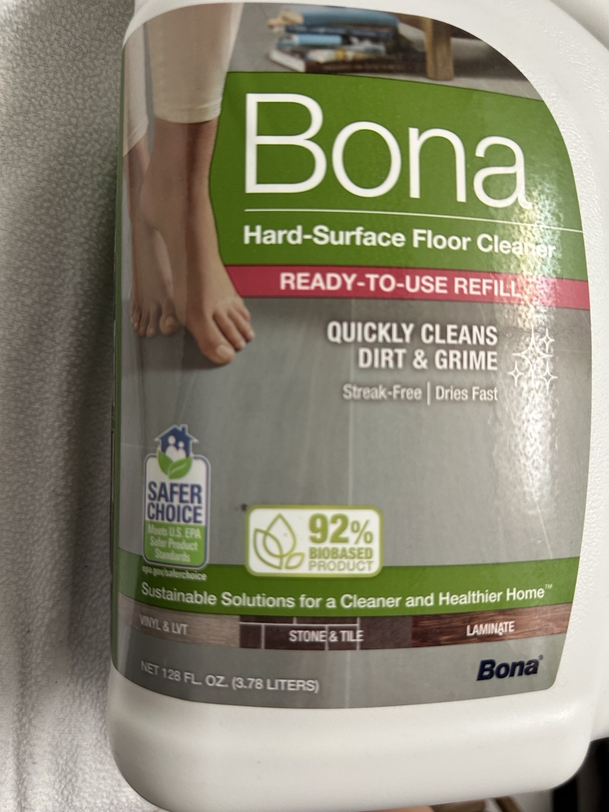 Bona Lemon Mint Multi-Surface Cleaner Spray + All Purpose …