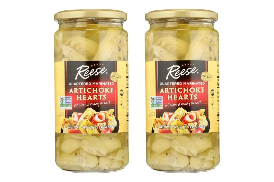 Reese Marinated Artichoke – 24 Ounces (Pack of 2)