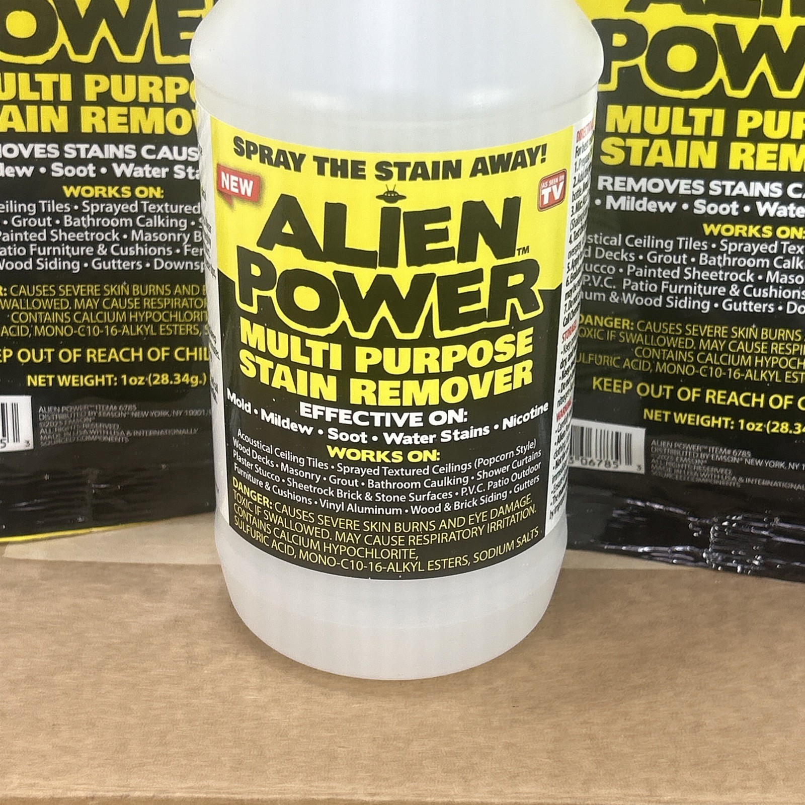2 Pack Alien Power 24 oz. Alien Power Multi-Purpose Stain Remover With Bottle