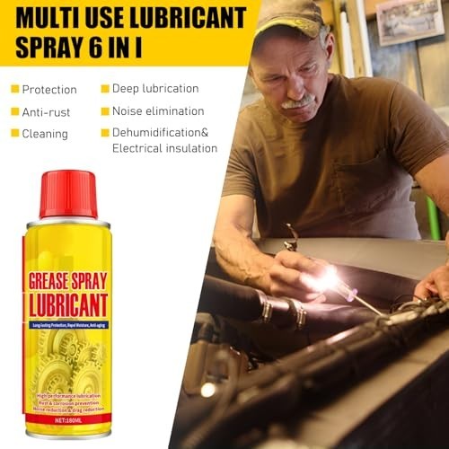 Anti Rust Remover Lubricant Spray,Rust Remover for Metal,Multi-Purpose Penetrati