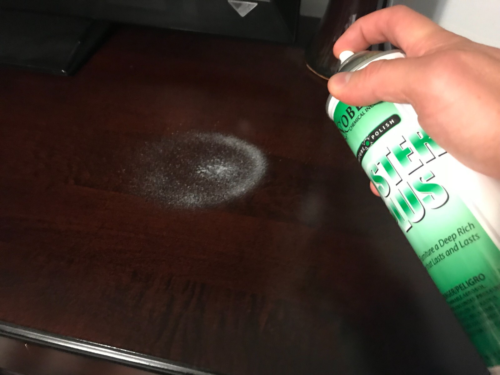 Furniture Polish – -Use Aerosol Wood / -Lemon Scent – luster plus 1 can