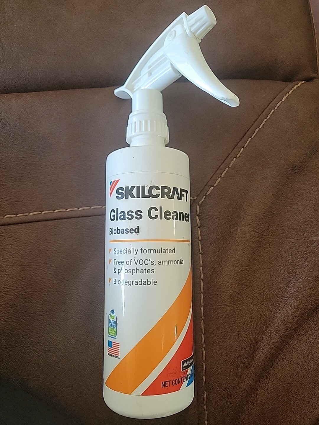Lighthouse Skilcraft Glass Cleaner 16 Oz Bottle W/ Sprinter