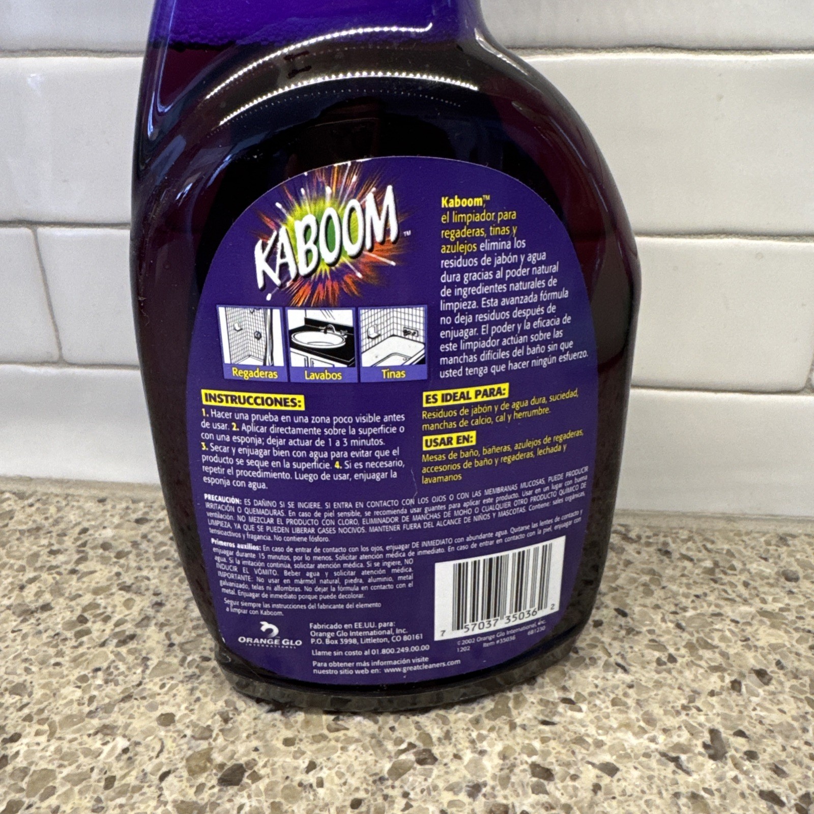 Kaboom Spray Cleaner With Oxi Clean Fresh Scent New 946 ml