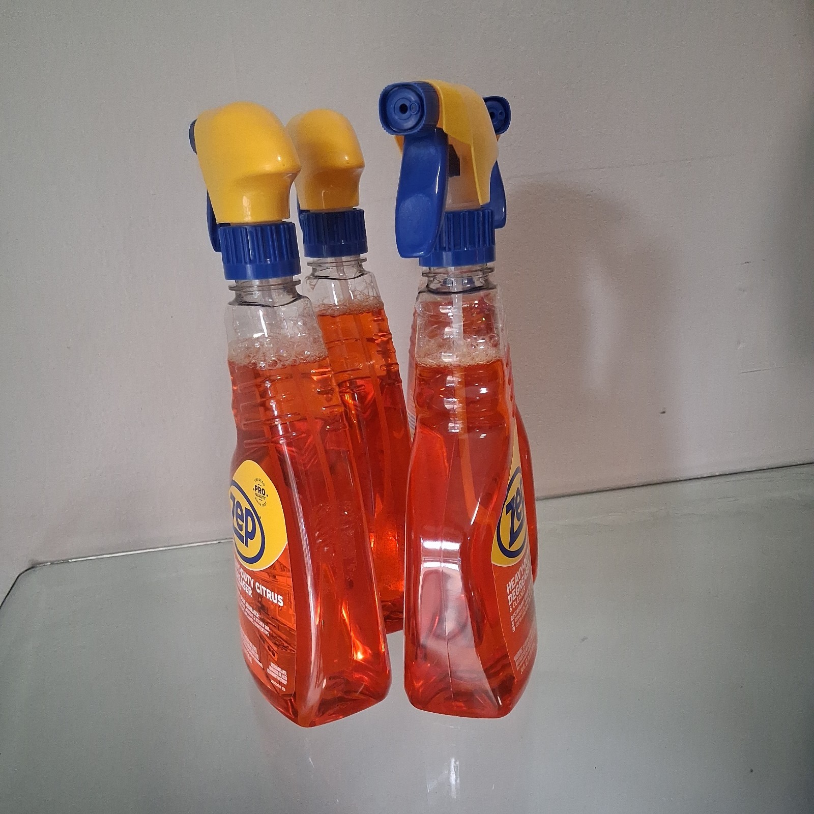 Zep Heavy-Duty Citrus Cleaner Spray Bottle 24 Fl oz (Pack of 4)