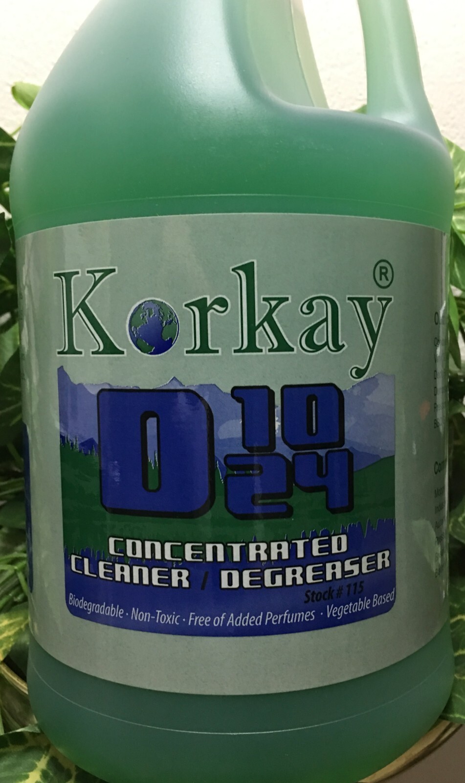 korkay D-1024 concentrated liquid cleaner degreaser 1-gallon